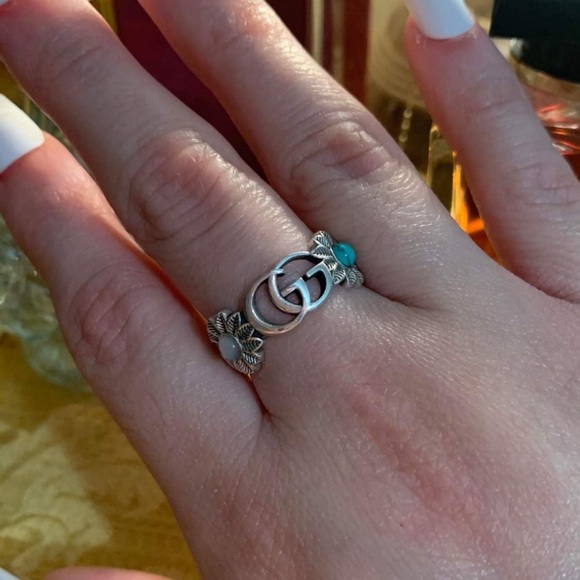GG Marmont Mother Of Pearl in Sterling Silver - Picture 1 of 5